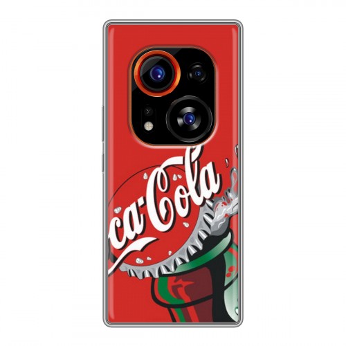 Дизайнерский силиконовый чехол для Tecno Phantom X2 Pro Coca-cola