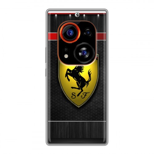 Дизайнерский силиконовый чехол для Tecno Phantom X2 Pro Ferrari