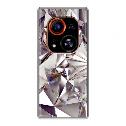 Дизайнерский силиконовый чехол для Tecno Phantom X2 Pro Кристаллы