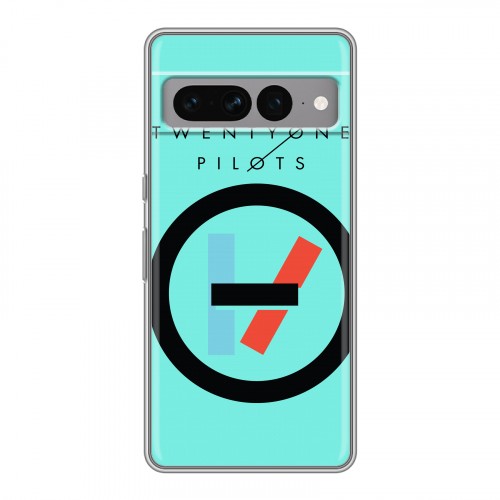 Дизайнерский силиконовый чехол для Google Pixel 7 Pro Twenty One Pilots