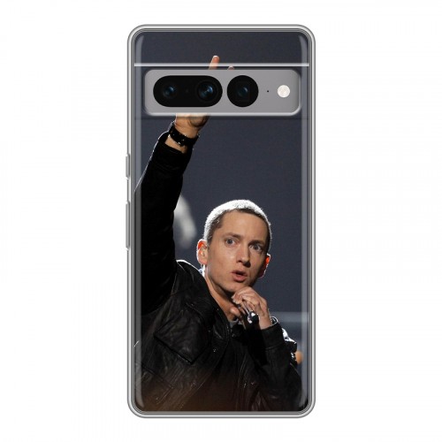 Дизайнерский силиконовый чехол для Google Pixel 7 Pro Eminem