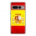 Дизайнерский силиконовый чехол для Google Pixel 7 Pro флаг Испании