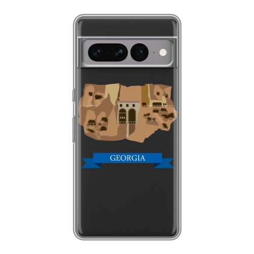 Дизайнерский силиконовый чехол для Google Pixel 7 Pro Грузия