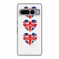 Дизайнерский силиконовый чехол для Google Pixel 7 Pro British love
