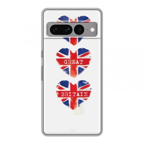 Дизайнерский силиконовый чехол для Google Pixel 7 Pro British love