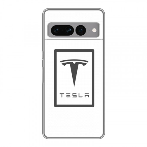 Дизайнерский силиконовый чехол для Google Pixel 7 Pro Tesla