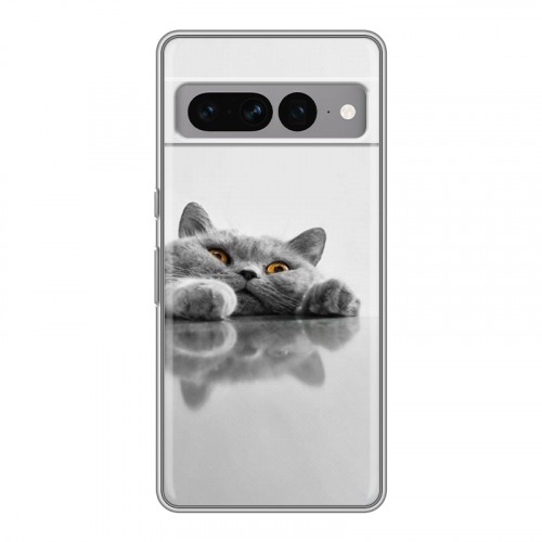 Дизайнерский силиконовый чехол для Google Pixel 7 Pro Коты