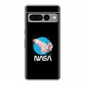 Дизайнерский силиконовый чехол для Google Pixel 7 Pro NASA