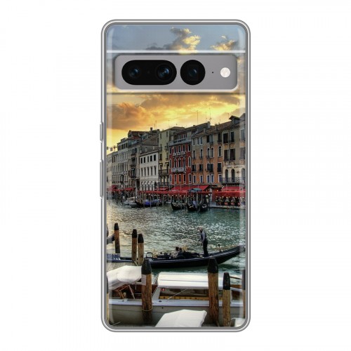 Дизайнерский силиконовый чехол для Google Pixel 7 Pro Венеция