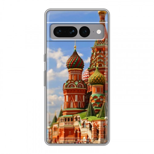 Дизайнерский силиконовый чехол для Google Pixel 7 Pro Москва
