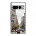 Дизайнерский силиконовый чехол для Google Pixel 7 Pro Нью-Йорк