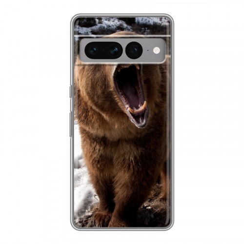 Дизайнерский силиконовый чехол для Google Pixel 7 Pro Медведи