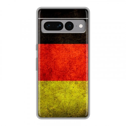 Дизайнерский силиконовый чехол для Google Pixel 7 Pro Флаг Германии