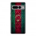 Дизайнерский силиконовый чехол для Google Pixel 7 Pro Флаг Азербайджана