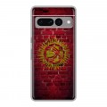 Дизайнерский силиконовый с усиленными углами чехол для Google Pixel 7 Pro Флаг Киргизии