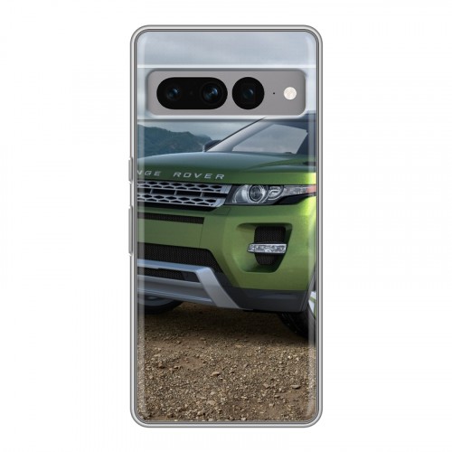 Дизайнерский силиконовый с усиленными углами чехол для Google Pixel 7 Pro Land Rover