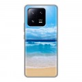 Дизайнерский силиконовый чехол для Xiaomi 13 Pro пляж