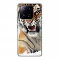 Дизайнерский силиконовый чехол для Xiaomi 13 Pro Тигры