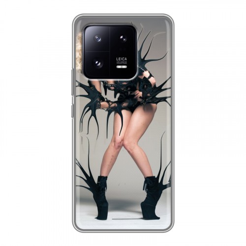 Дизайнерский силиконовый чехол для Xiaomi 13 Pro Леди Гага