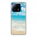 Дизайнерский силиконовый чехол для Xiaomi 13 Pro Пляж