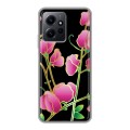 Дизайнерский пластиковый чехол для Xiaomi RedMi Note 12 Люксовые цветы
