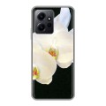 Дизайнерский силиконовый чехол для Xiaomi RedMi Note 12 Орхидеи