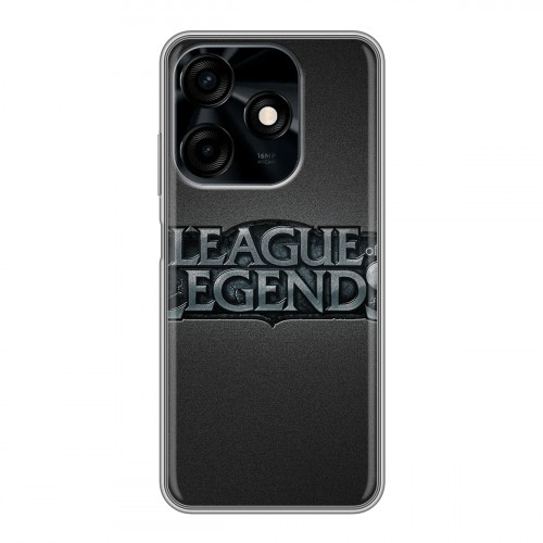 Дизайнерский силиконовый чехол для Tecno Spark 10C League of Legends