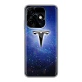 Дизайнерский силиконовый чехол для Tecno Spark 10C Tesla