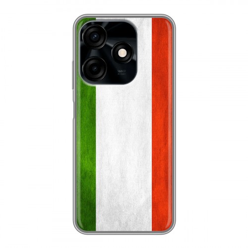 Дизайнерский силиконовый чехол для Tecno Spark 10C Флаг Италии