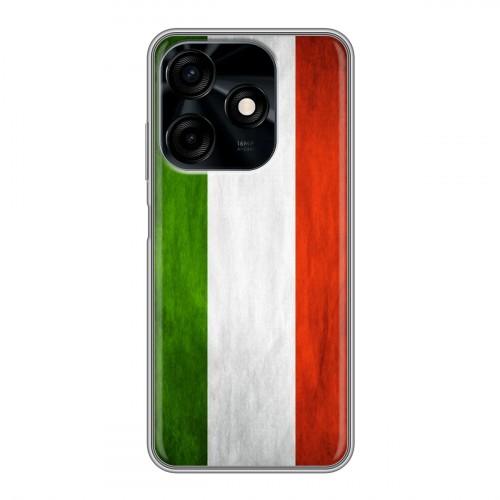 Дизайнерский силиконовый чехол для Tecno Spark 10C Флаг Италии