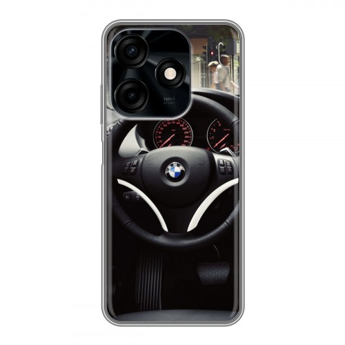 Дизайнерский силиконовый чехол для Tecno Spark 10C BMW