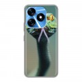 Дизайнерский силиконовый с усиленными углами чехол для Tecno Spark 10 Змеи