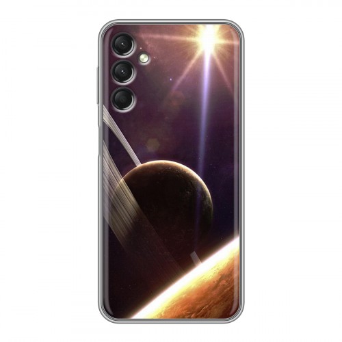 Дизайнерский силиконовый чехол для Samsung Galaxy A24 4G Планеты