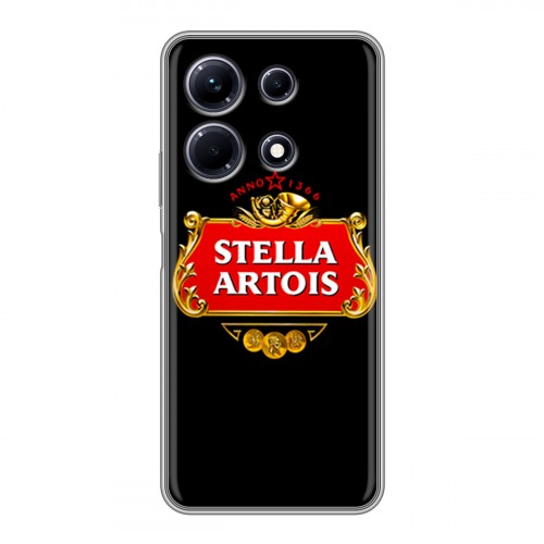 Дизайнерский силиконовый с усиленными углами чехол для Infinix Note 30 Stella Artois