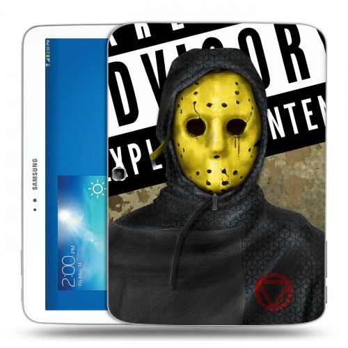 Дизайнерский силиконовый чехол для Samsung Galaxy Tab 3 10.1 Бандитские маски