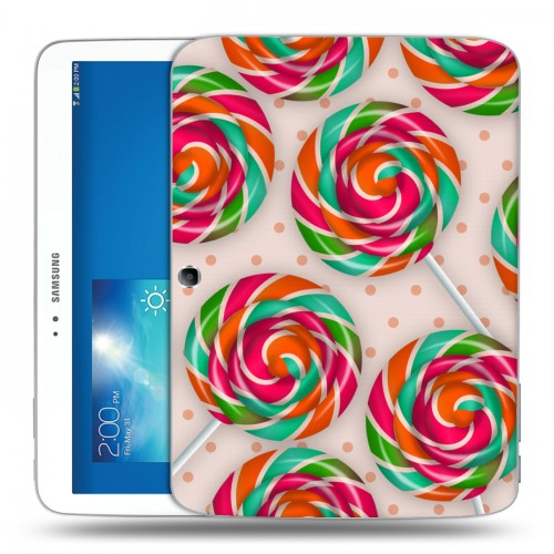 Дизайнерский силиконовый чехол для Samsung Galaxy Tab 3 10.1 Сладости