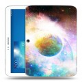 Дизайнерский силиконовый чехол для Samsung Galaxy Tab 3 10.1 Вселенная