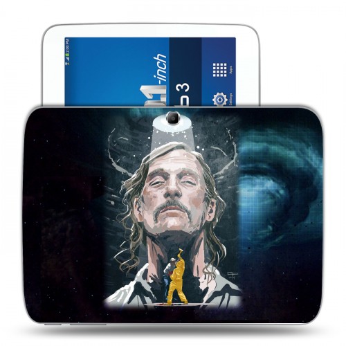Дизайнерский силиконовый чехол для Samsung Galaxy Tab 3 10.1 Настоящий детектив