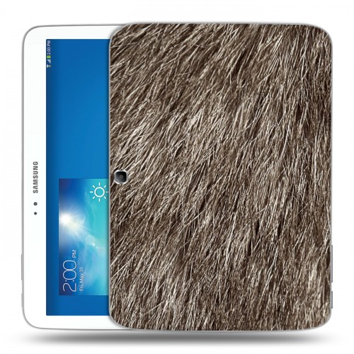 Дизайнерский силиконовый чехол для Samsung Galaxy Tab 3 10.1 Текстуры мехов