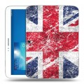 Дизайнерский силиконовый чехол для Samsung Galaxy Tab 3 10.1 Флаг Британии