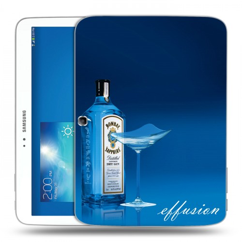Дизайнерский силиконовый чехол для Samsung Galaxy Tab 3 10.1 Bombay Sapphire