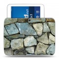 Дизайнерский силиконовый чехол для Samsung Galaxy Tab 3 10.1 Текстура камня