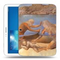 Дизайнерский силиконовый чехол для Samsung Galaxy Tab 3 10.1