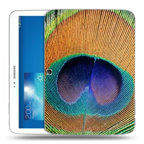 Дизайнерский силиконовый чехол для Samsung Galaxy Tab 3 10.1 Павлины