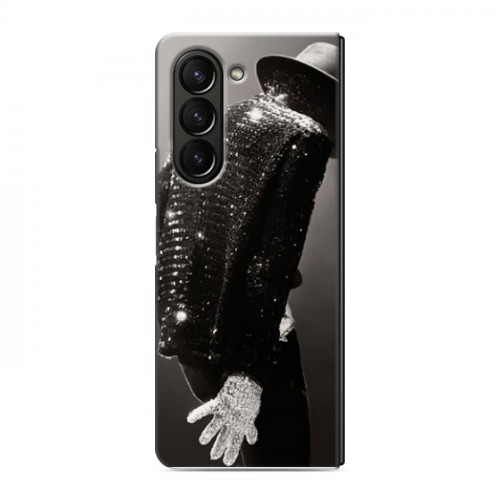 Дизайнерский пластиковый чехол для Samsung Galaxy Z Fold 5 Майкл Джексон