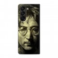 Дизайнерский пластиковый чехол для Samsung Galaxy Z Fold 5 Джон Леннон
