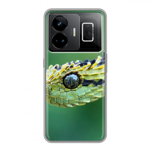 Дизайнерский силиконовый с усиленными углами чехол для Realme GT3 Змеи