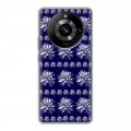 Дизайнерский силиконовый чехол для Realme 11 Pro Монохромные цветы