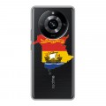 Полупрозрачный дизайнерский силиконовый чехол для Realme 11 Pro флаг Испании