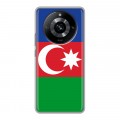 Дизайнерский силиконовый чехол для Realme 11 Pro Флаг Азербайджана
